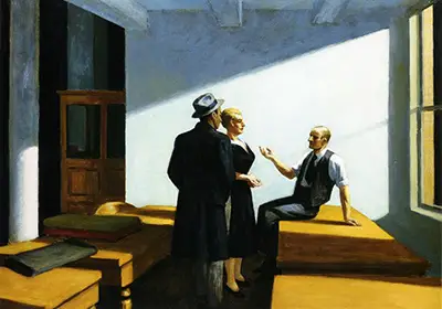 Conference At Night Edward Hopper